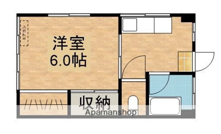 サニーハイツの間取り