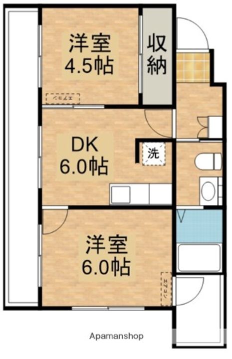 ウッドステージの間取り