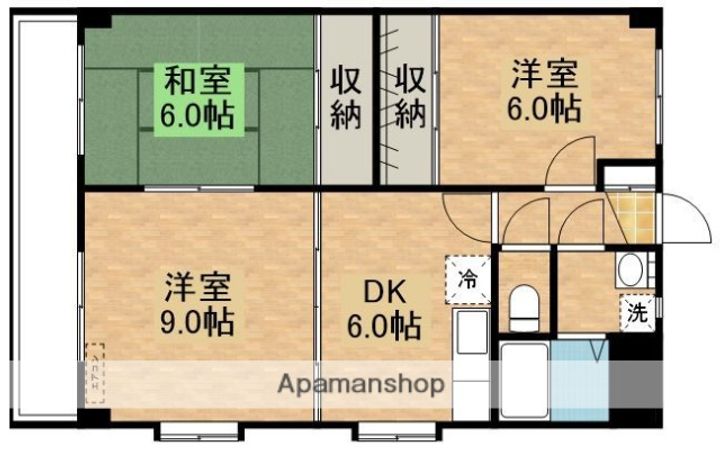 ライネクスト新川の間取り