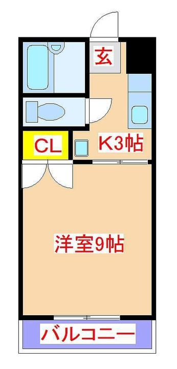 鹿児島県霧島市国分中央1丁目の賃貸マンションの間取り