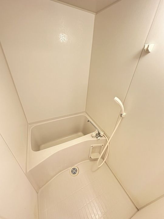 鹿児島県姶良市西餅田の賃貸マンションの風呂