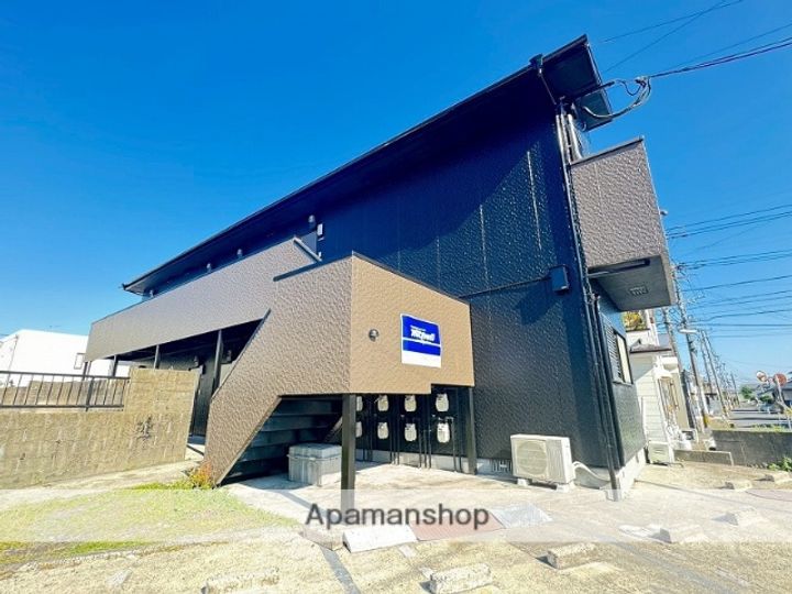 鹿児島県姶良市加治木町新富町の賃貸アパートの外観