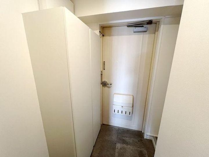 フリージア高木の玄関