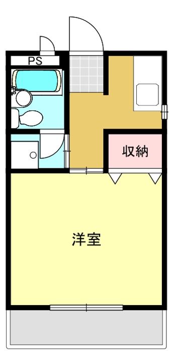 メゾンフジの間取り