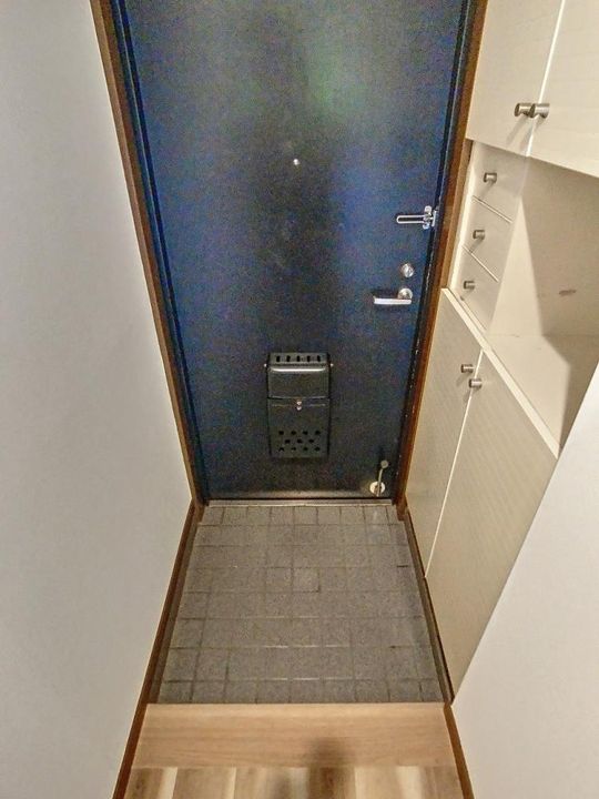 カルム元住吉の玄関