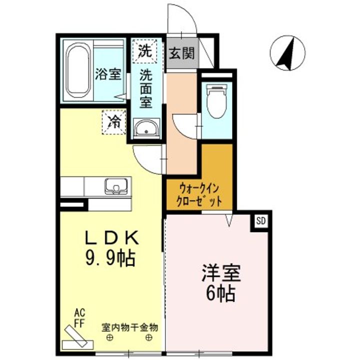 グランドスイート匠五番舘の間取り