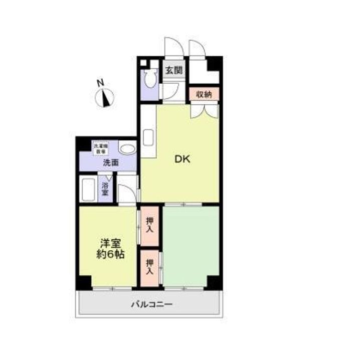 東京都荒川区東日暮里4(マンション)の賃貸物件の間取り