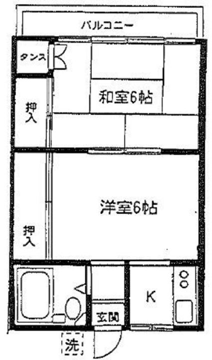 ハイツ井上の間取り