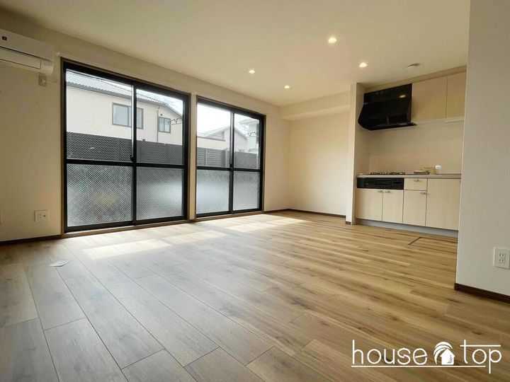 アパートメントffの居間