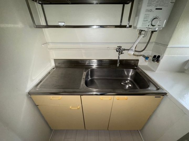 ビレッジハウス下更地2号棟のキッチン