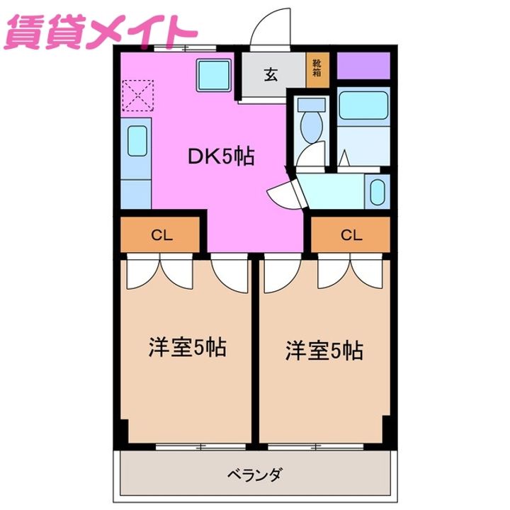 NEXTAGE B棟の間取り