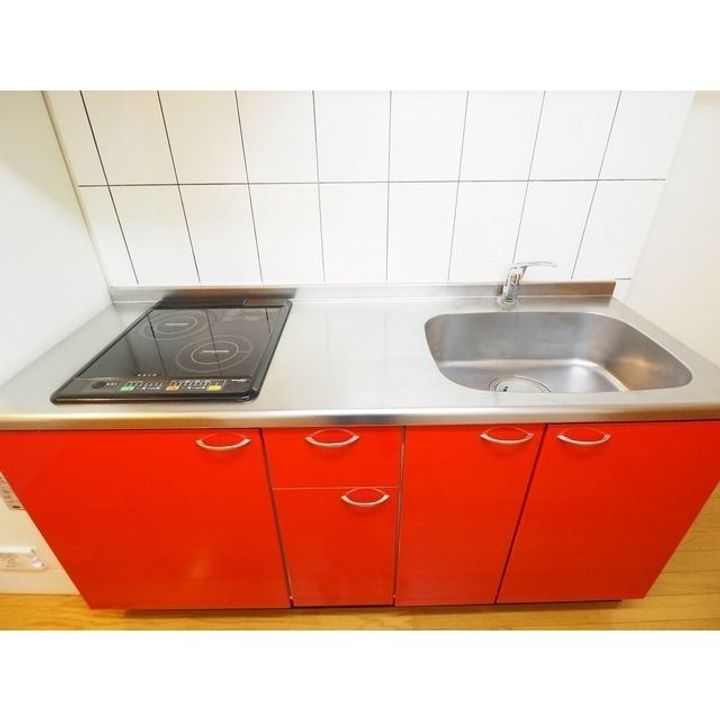 新潟県長岡市殿町1(マンション)の賃貸物件のキッチン