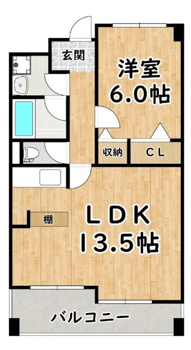 グランドールサンパティオの間取り