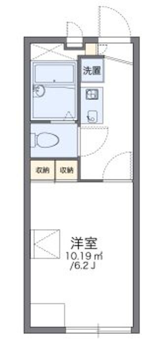 東京都立川市一番町4(アパート)の賃貸物件の間取り