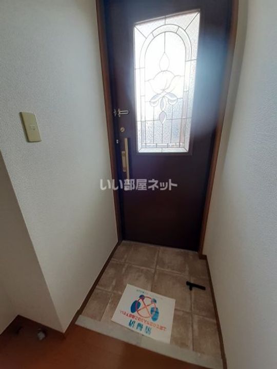 大阪府阪南市箱作(アパート)の賃貸物件の玄関