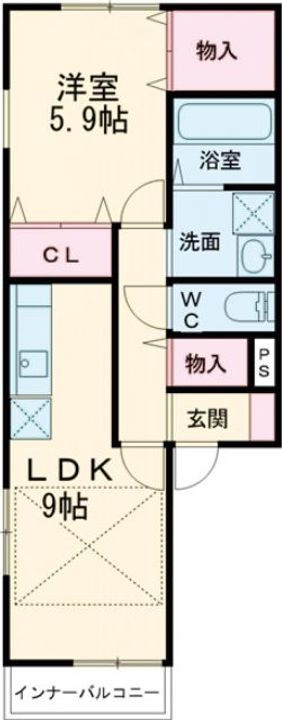 ブランカハウスの間取り