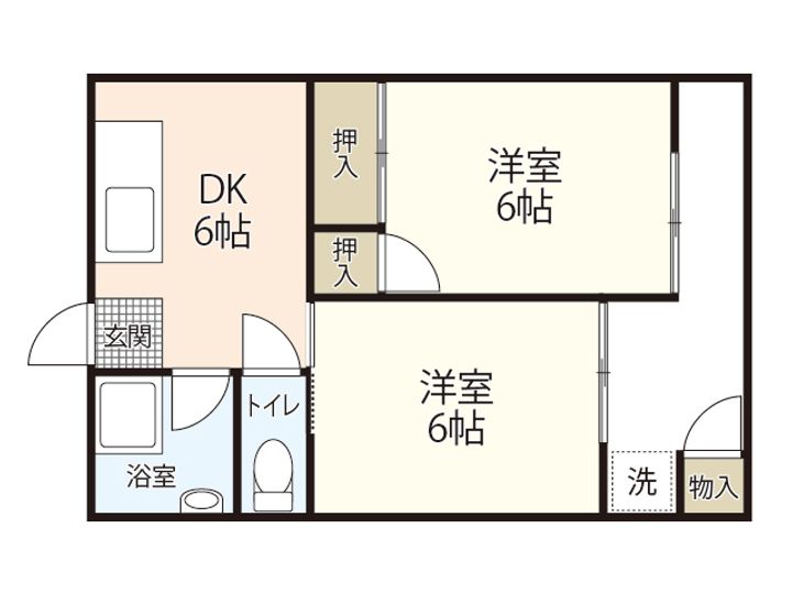 田中ビル(草津東)の間取り