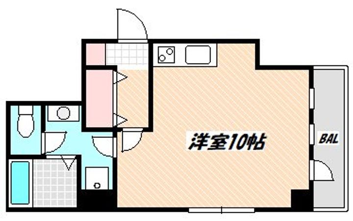 千葉県市川市行徳駅前2(マンション)の賃貸物件の間取り