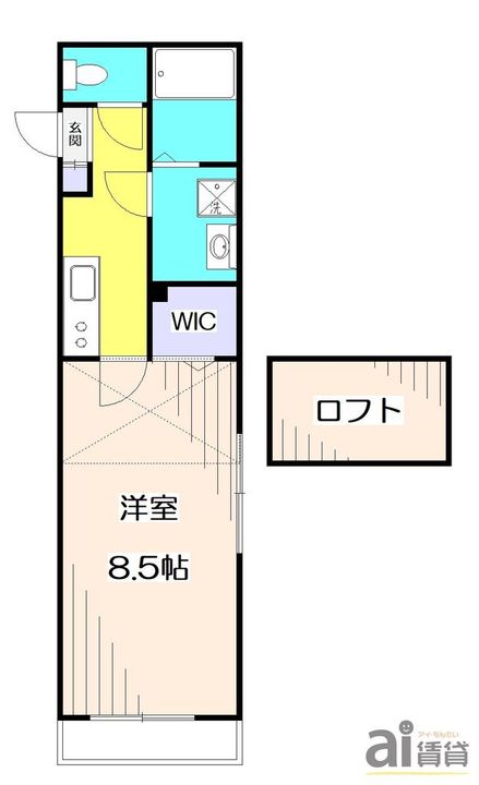 コンフォルタ清瀬の間取り