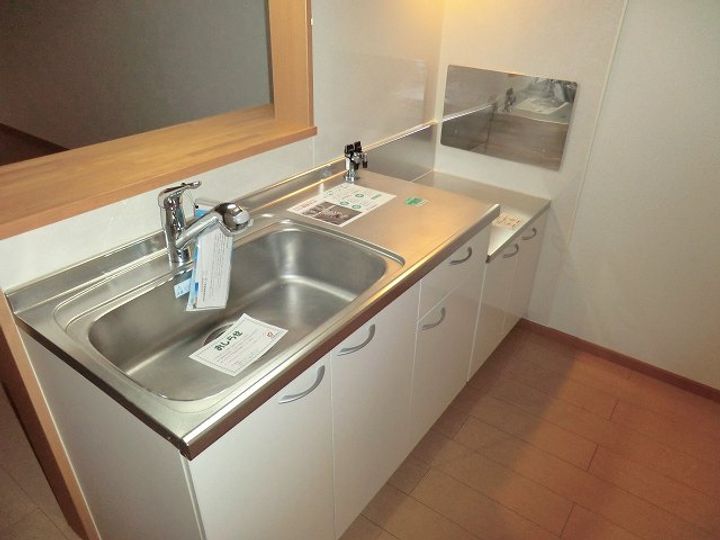兵庫県加東市多井田(アパート)の賃貸物件のキッチン