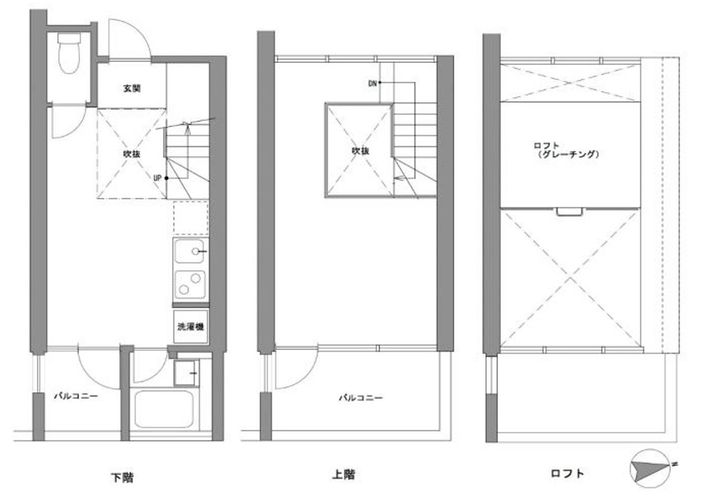 東京都杉並区高円寺南1(マンション)の賃貸物件の間取り