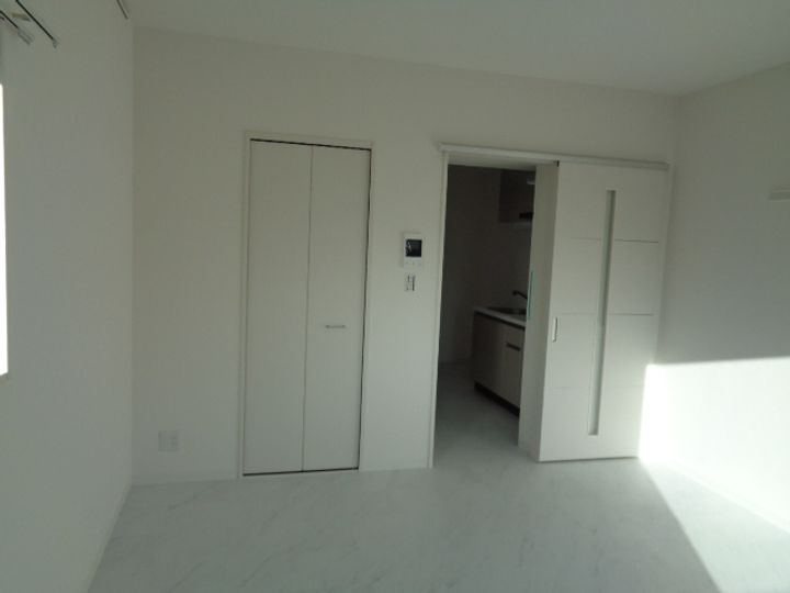 グランストーク八幡の居間