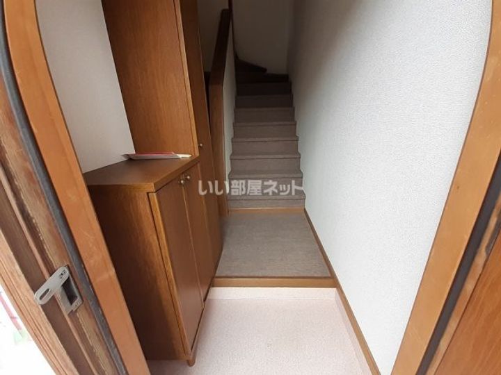 サンポエムAの玄関