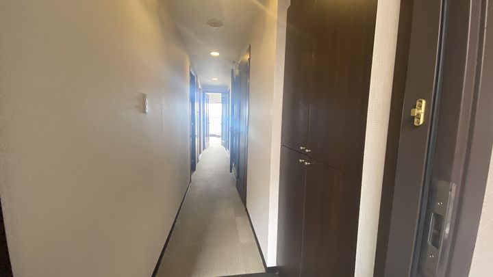 ナイスアーバン大和町ステイツの玄関