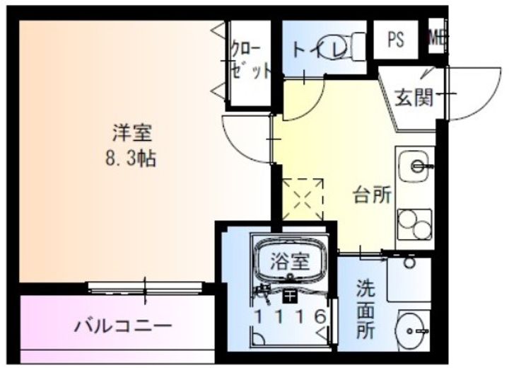 フジパレス堺南島の間取り