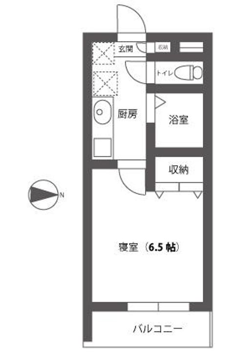 ウェーブレジデンス中仙道B棟の間取り