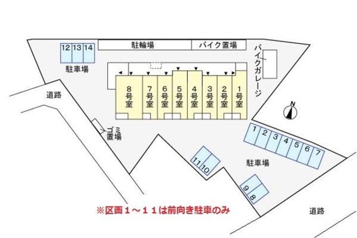 ルピナスIIIの地図
