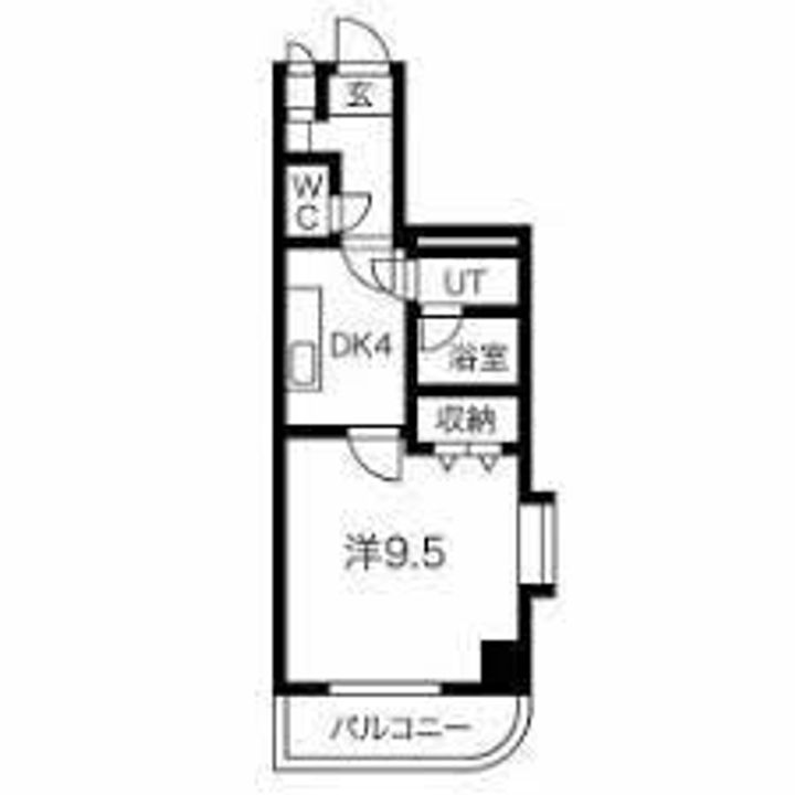ウェークフォレストブロンドの間取り