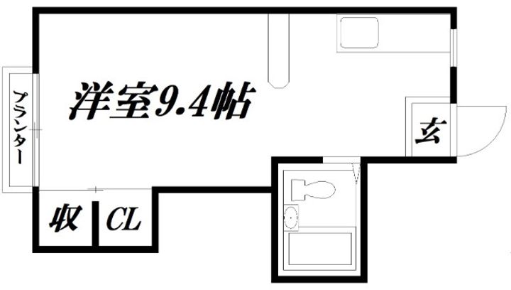 静岡県浜松市中央区富塚町(アパート)の賃貸物件の間取り