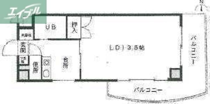 ジェントリィ蕃山の間取り