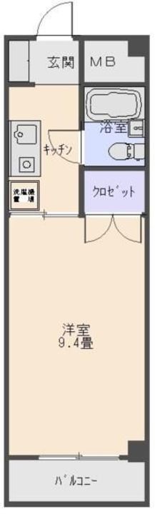 101セントラルビルの間取り