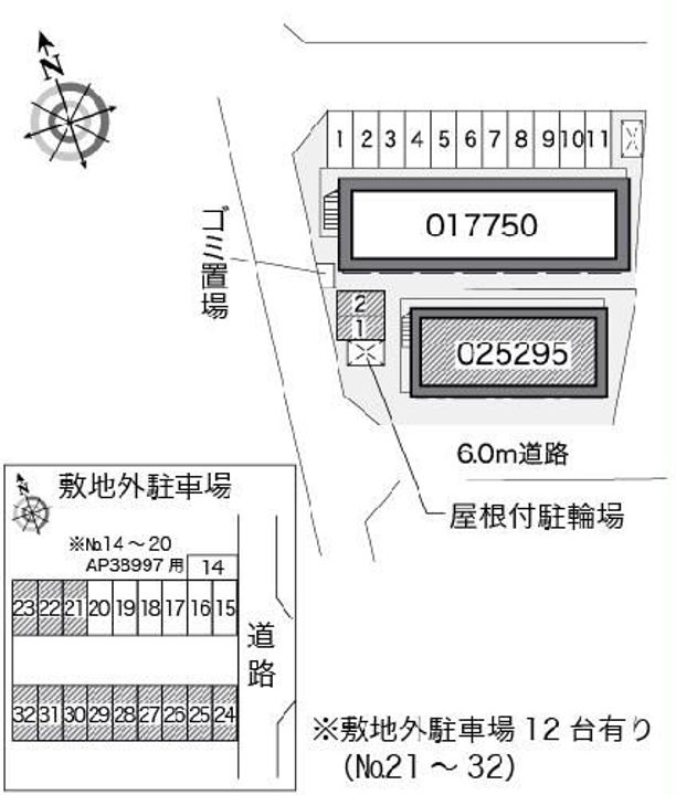 レオパレスボンジュールIIIの地図