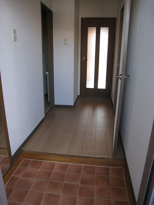 茨城県つくば市天久保4(アパート)の賃貸物件の玄関