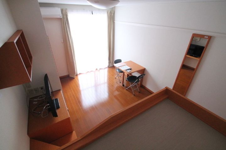 レオパレスファミーユIIの居間