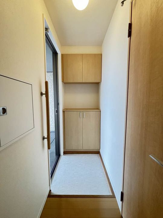 エクラージュの玄関