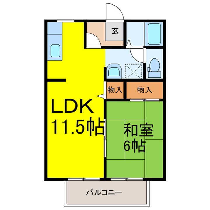サンライフ加須の間取り