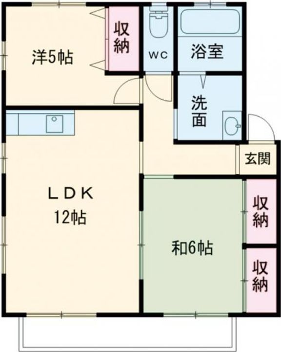 藤ヶ丘ビレッジ A棟の間取り