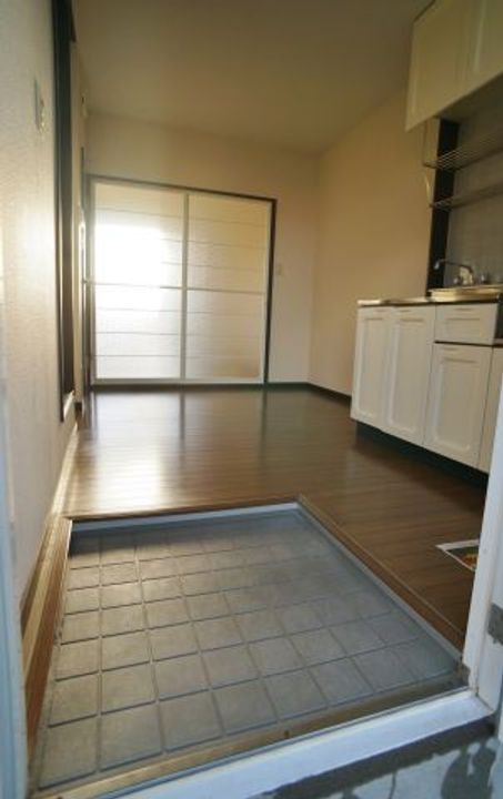 カサ・デ・コリーナの玄関