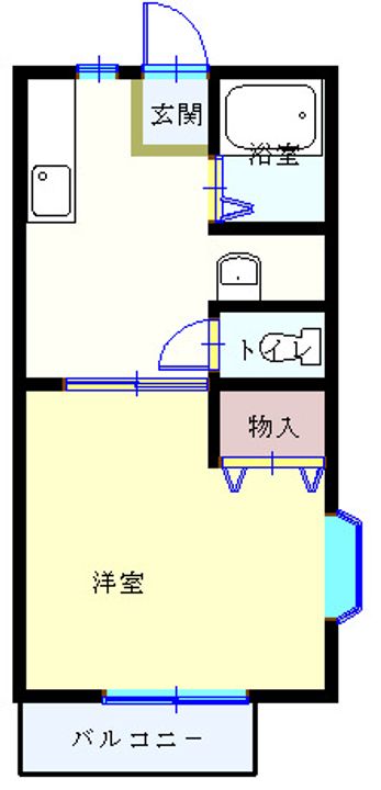 カサ・デ・コリーナの間取り