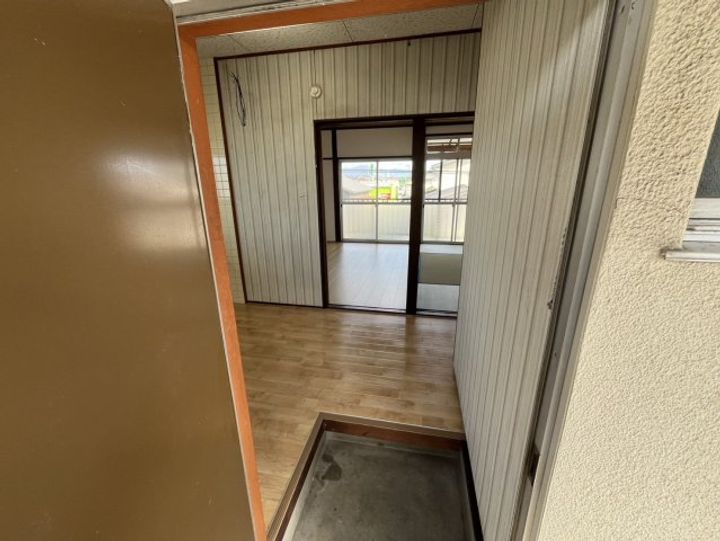 コーポ土山の玄関