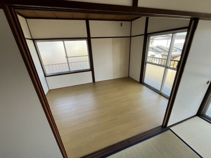 コーポ土山の居間