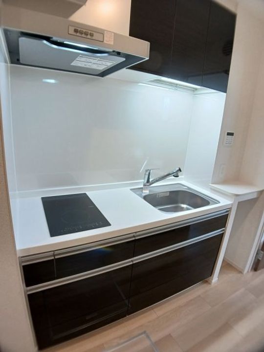福島県福島市方木田字辻(アパート)の賃貸物件のキッチン