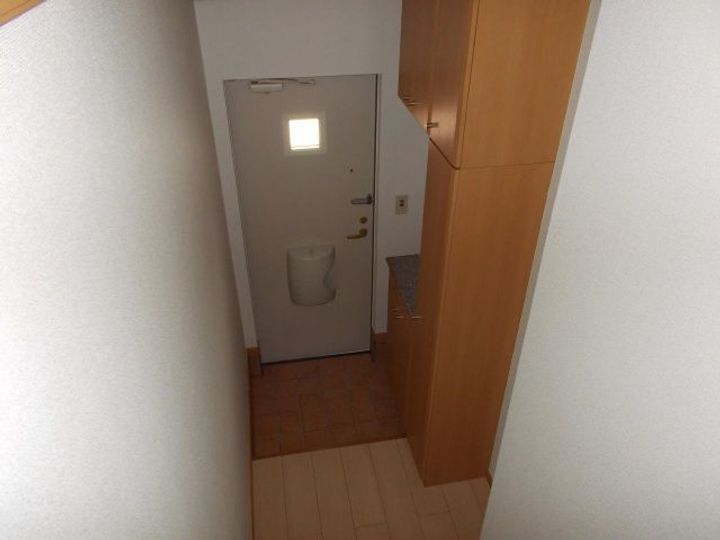 福島県いわき市錦町江栗3(アパート)の賃貸物件の玄関