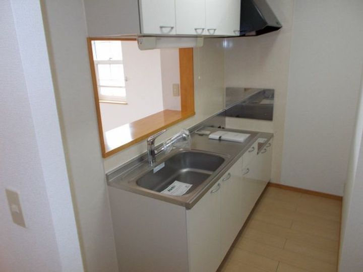 福島県いわき市錦町江栗3(アパート)の賃貸物件のキッチン