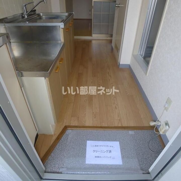 埼玉県熊谷市新堀(アパート)の賃貸物件の玄関