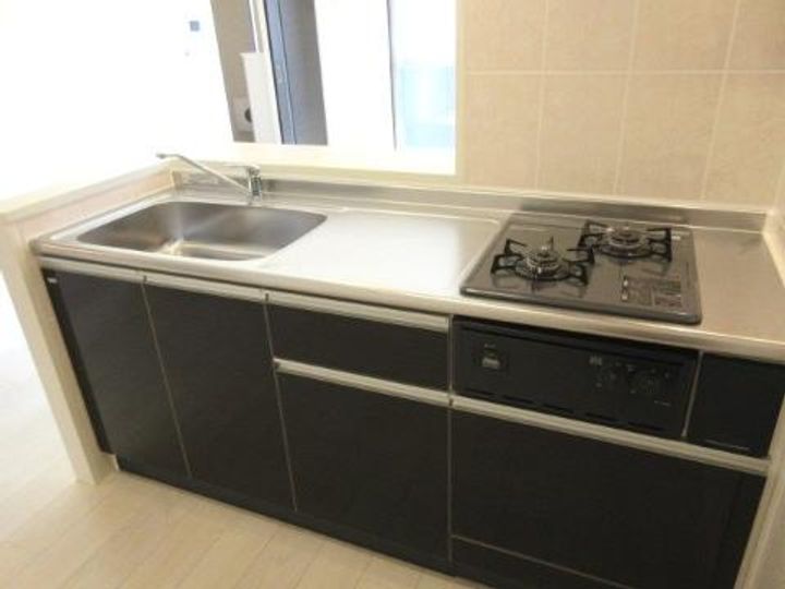 愛媛県宇和島市寄松(アパート)の賃貸物件のキッチン